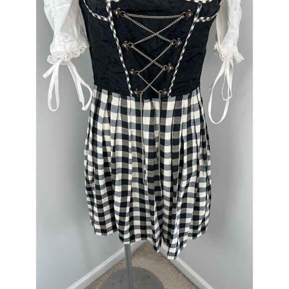 Rose Trachten Women's Oktoberfest Dirndl Dress and Apron EU 36/USA 4 - Picture 5 of 12